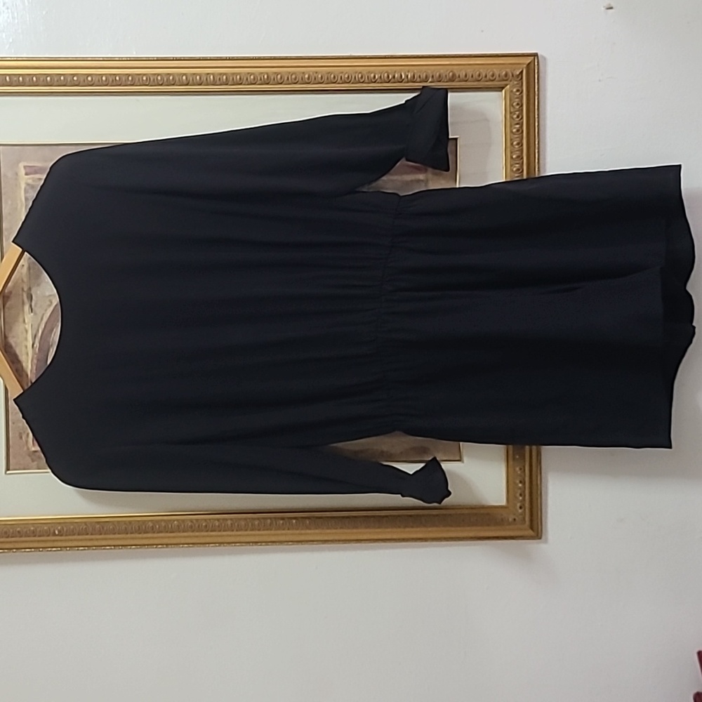 CLUB MONACO BLACK LONG SLEEVES ROMPER SIZE 4 - Picture 5 of 12